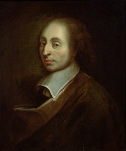 Blaise Pascal (1623-62) ca. 1691 door Francois the Younger Quesnel